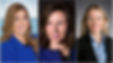 IWIRC 2019 founders award winners Leyza B. Florin, Eloise Fardon, and Sonya Van de Graaff, professional headshots