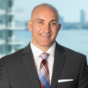 Portrait of Daniel Coyle promoting C5 Fraud, Asset Tracing & Recovery conference in Miami.