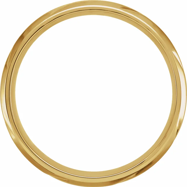 Thumbnail: Diagonal Grooved Wedding Band