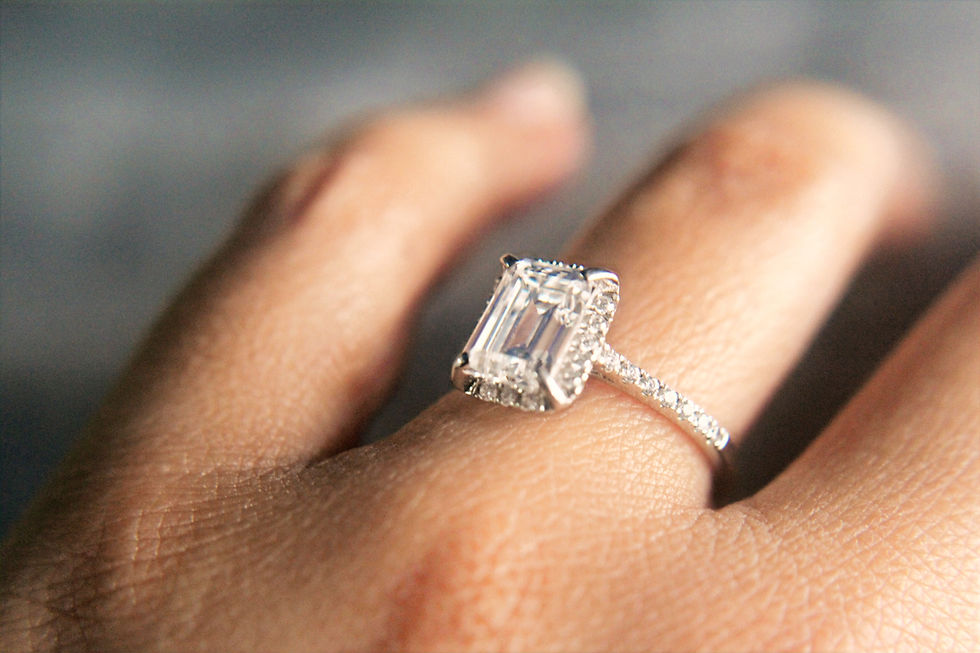 Engagement ring.