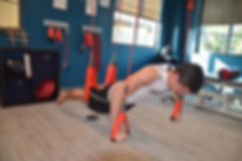 Body weight suspension exercise