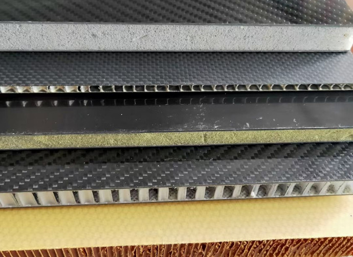 karbon fiber petek levhalar