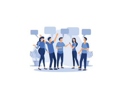 Personen die kommunizieren