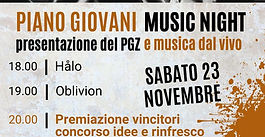 PIANO GIOVANI MUSIC NIGHT