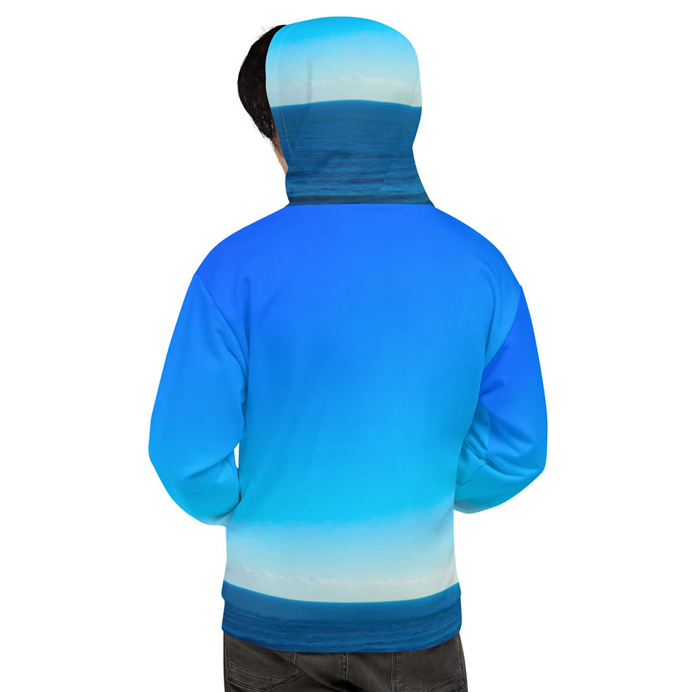Thumbnail: Ocean Sky Blue Unisex Hoodie