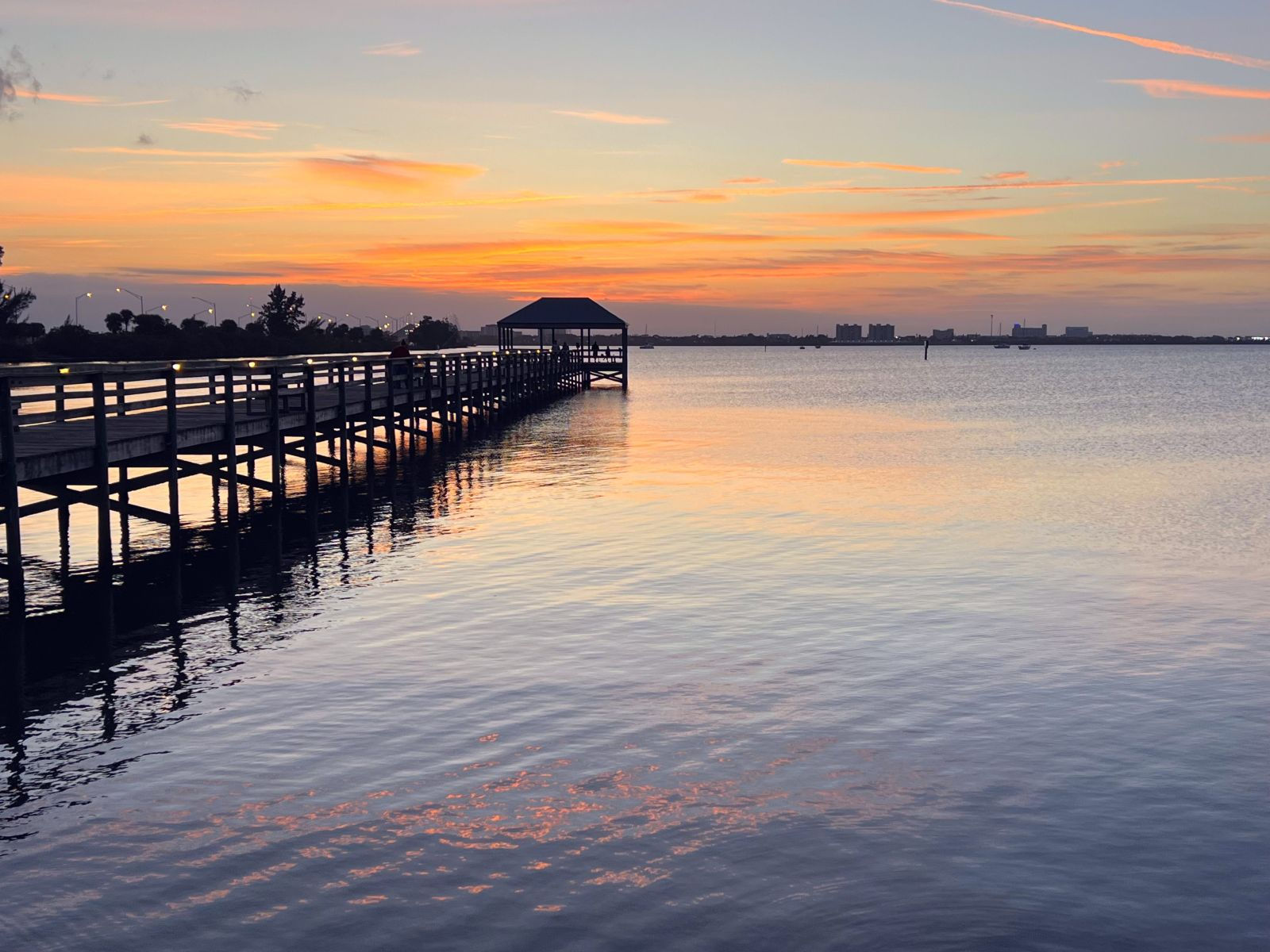 Indialantic Pier Sunset
