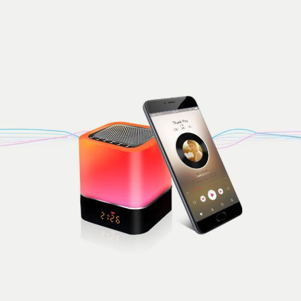 Miniatura: Sweet Dreams Speakers In 7 Changeable Mood Color Touch Lamp+ Phone Charger