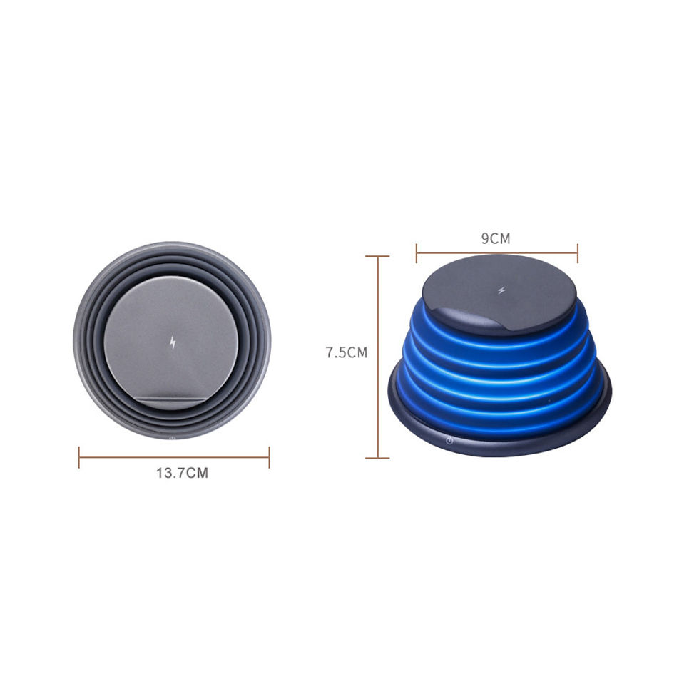 Miniatura: Accordina Ambient LED Light And Collapsible Wireless Phone Charger