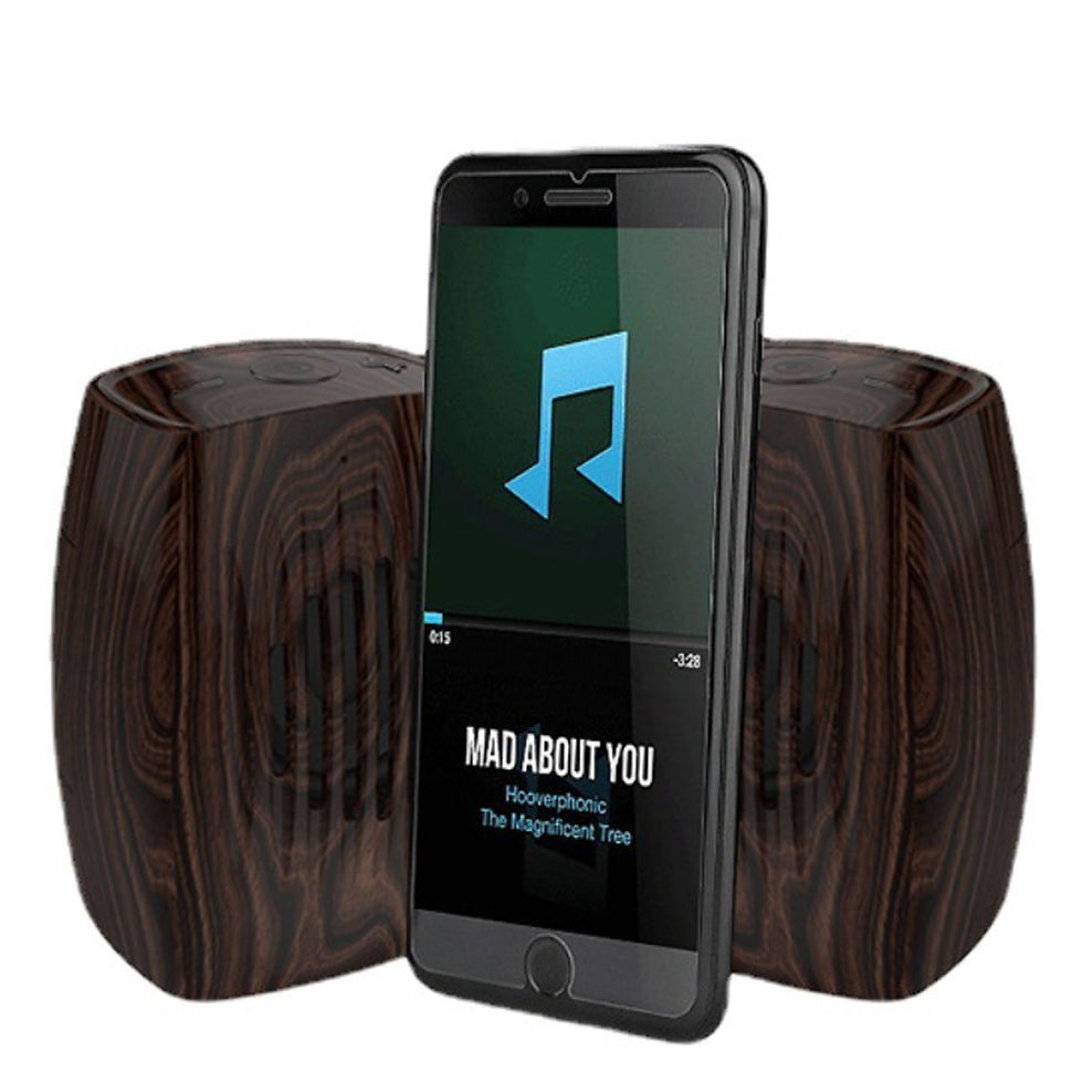 Miniatura: Wood Look Retro Bluetooth Speaker
