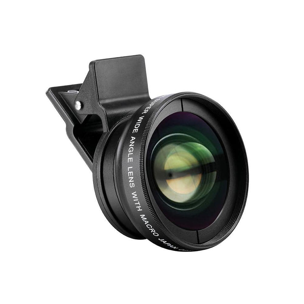 Miniatura: Smartphone 0.45X Super Wide Angle Lens with Macro Attachment