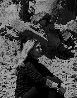 Crystal on Canyon Wall b.w.jpg