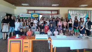 Schülerinnen und Schüler der Mittelschule St. Lambrecht entdecken bei den Kreativen Lehrlingswelten regionale Lehrberufe.