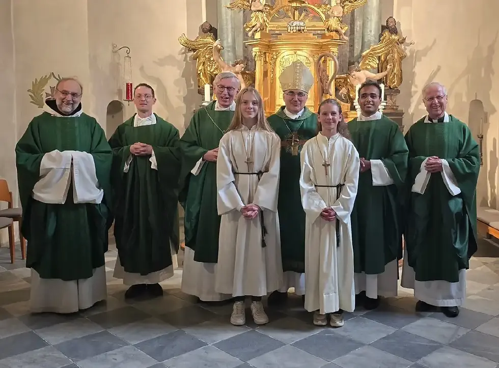 Festmesse in der Pfarrkirche Gaal mit Bischof Wilhelm Krautwaschl und Priestern zum Jubiläum der Klementi-Kapelle am Ingeringsee.