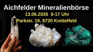 Besucherinnen und Besucher entdecken Kristalle, Fossilien und Edelsteine bei der Aichfelder Mineralienbörse in Knittelfeld.