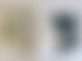 Galerie mit gerahmtem Winterlandschaftsbild und dunkler Rind-Skulptur auf weißem Podest.