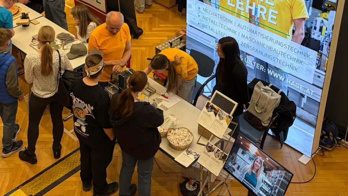 Jobdating im Kulturzentrum Spielberg mit Schülerinnen und Schülern sowie regionalen Unternehmen bei 