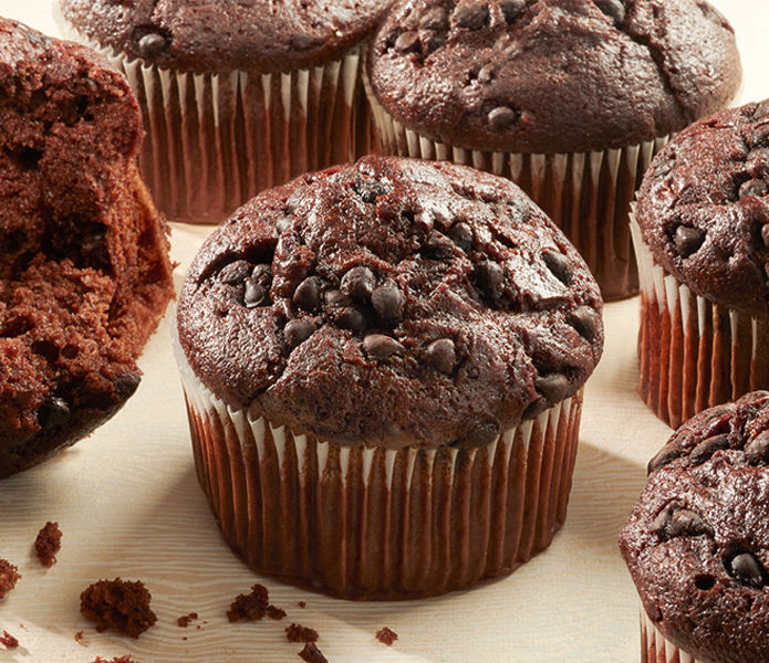 Chocolate Muffins 4 Pack