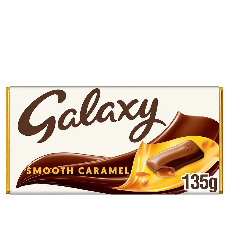 Galaxy Caramel Milk Chocolate Bar 135g