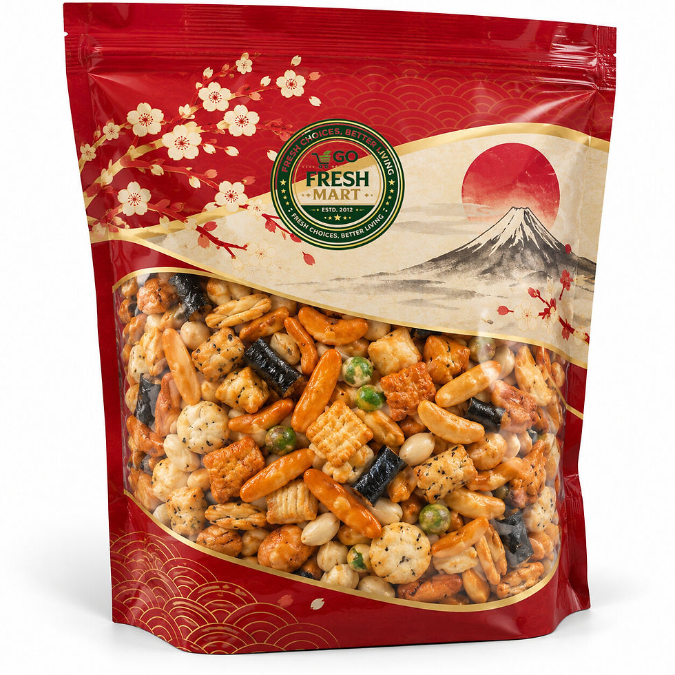 GO FRESH MART Japanese Style Snack Mix - Family Pack