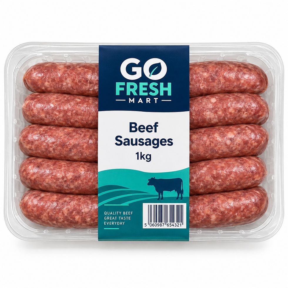 Beef Sausages 1kg