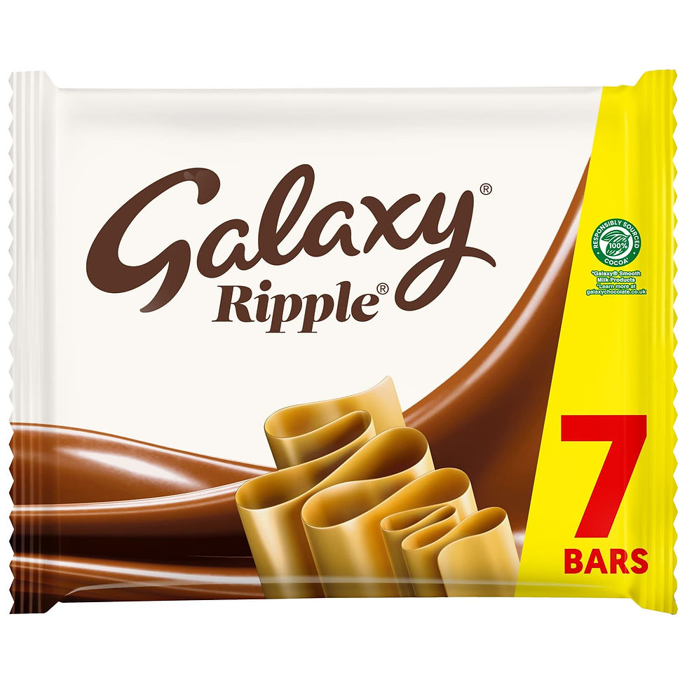 Galaxy Ripple Milk Chocolate Bars 7 x 30g