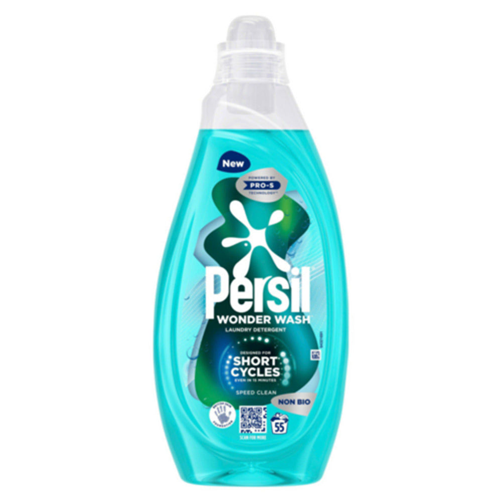 Persil Wonder Wash Speed Clean Non Bio 55 Washes 1485ml
