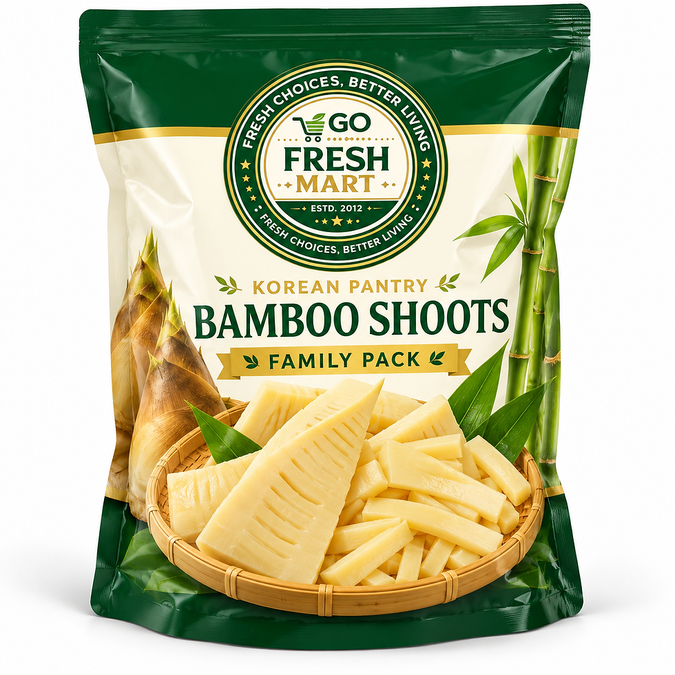 GO FRESH MART Korean Pantry Bamboo Shoots - Family Pack