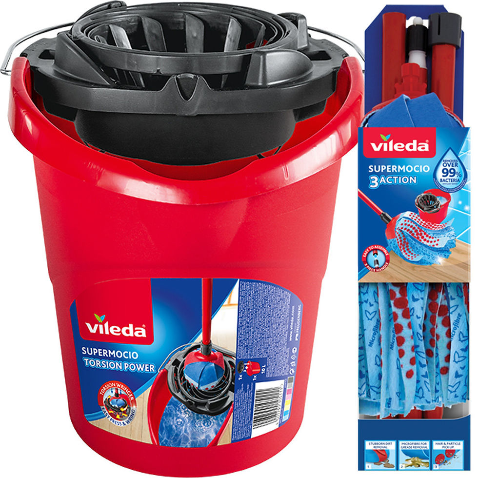 Vileda SuperMocio Mop & Bucket Set