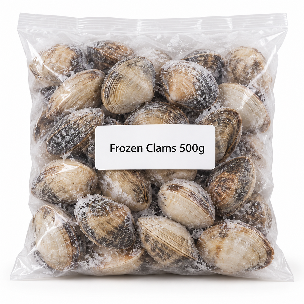 Frozen Clams 500g