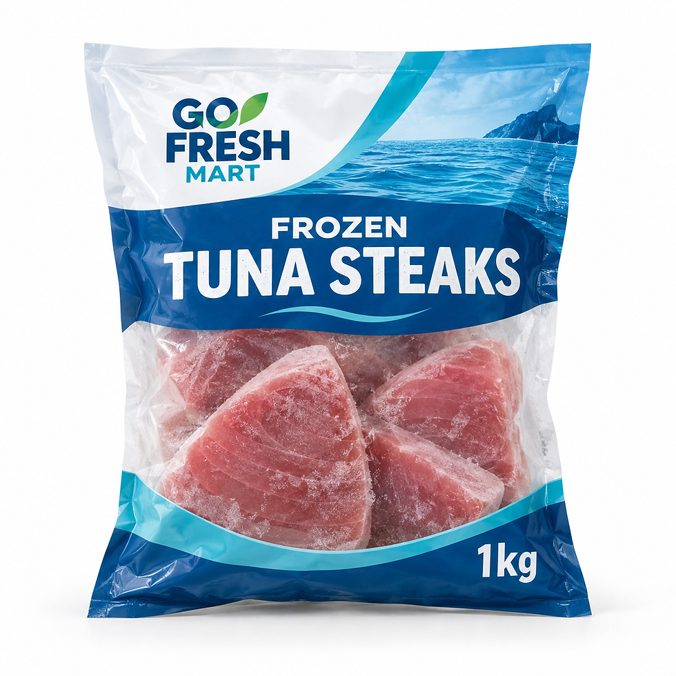 Frozen Tuna Steaks 1kg