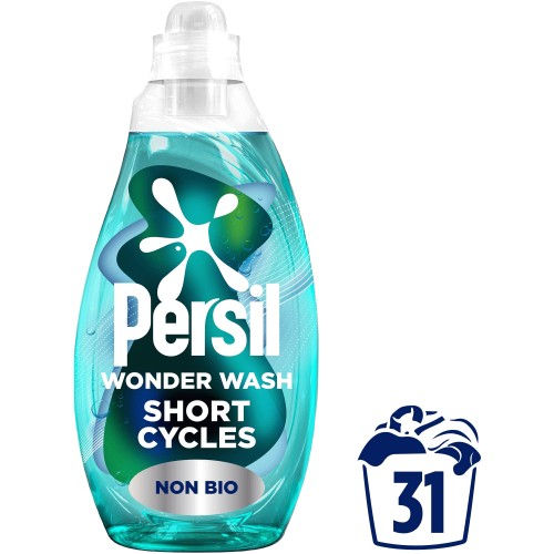 Persil Wonder Wash Speed Clean Non Bio 31 Washes 837ml