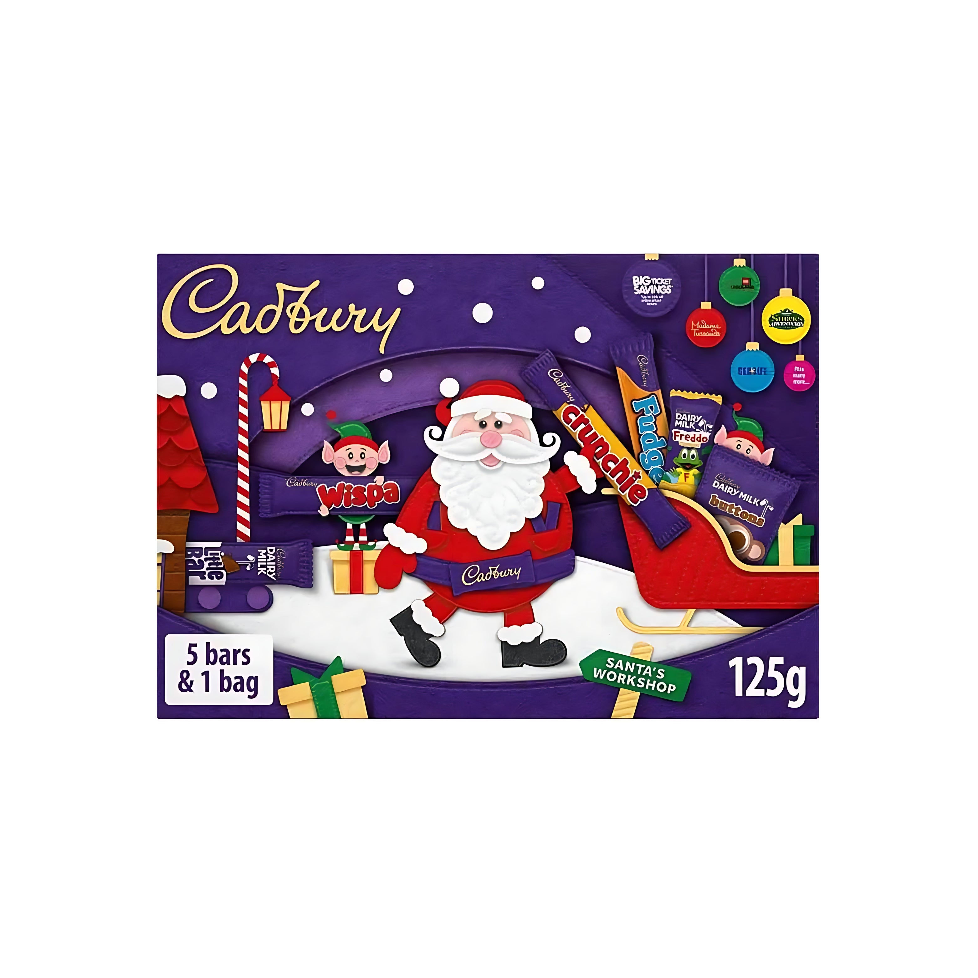 Cadbury Santa Selection Box Medium 125g