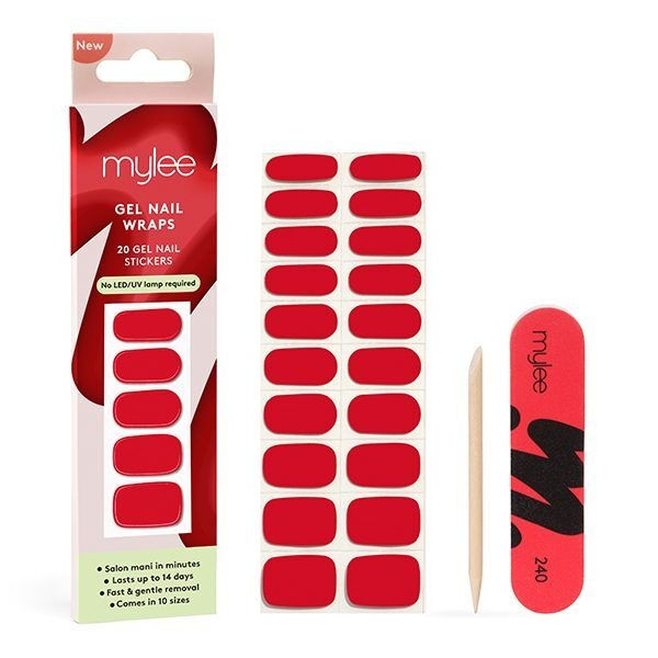 Mylee Gel Nail Wraps French Cancan - branded product photograph