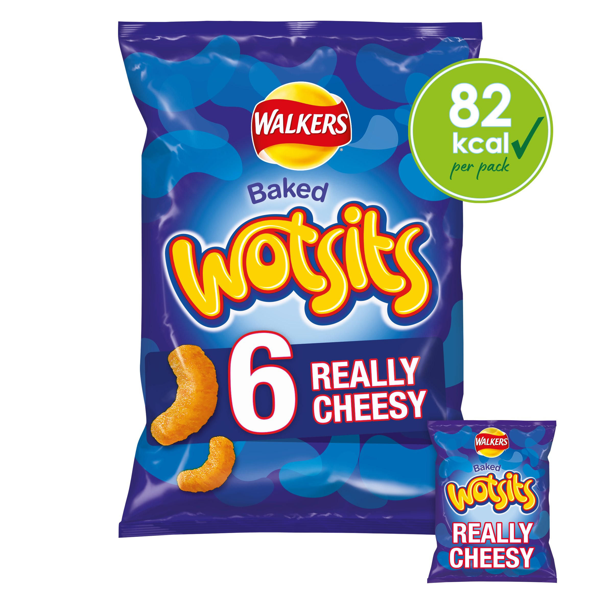 Walkers Wotsits Cheese Multipack 6 x 16.5g