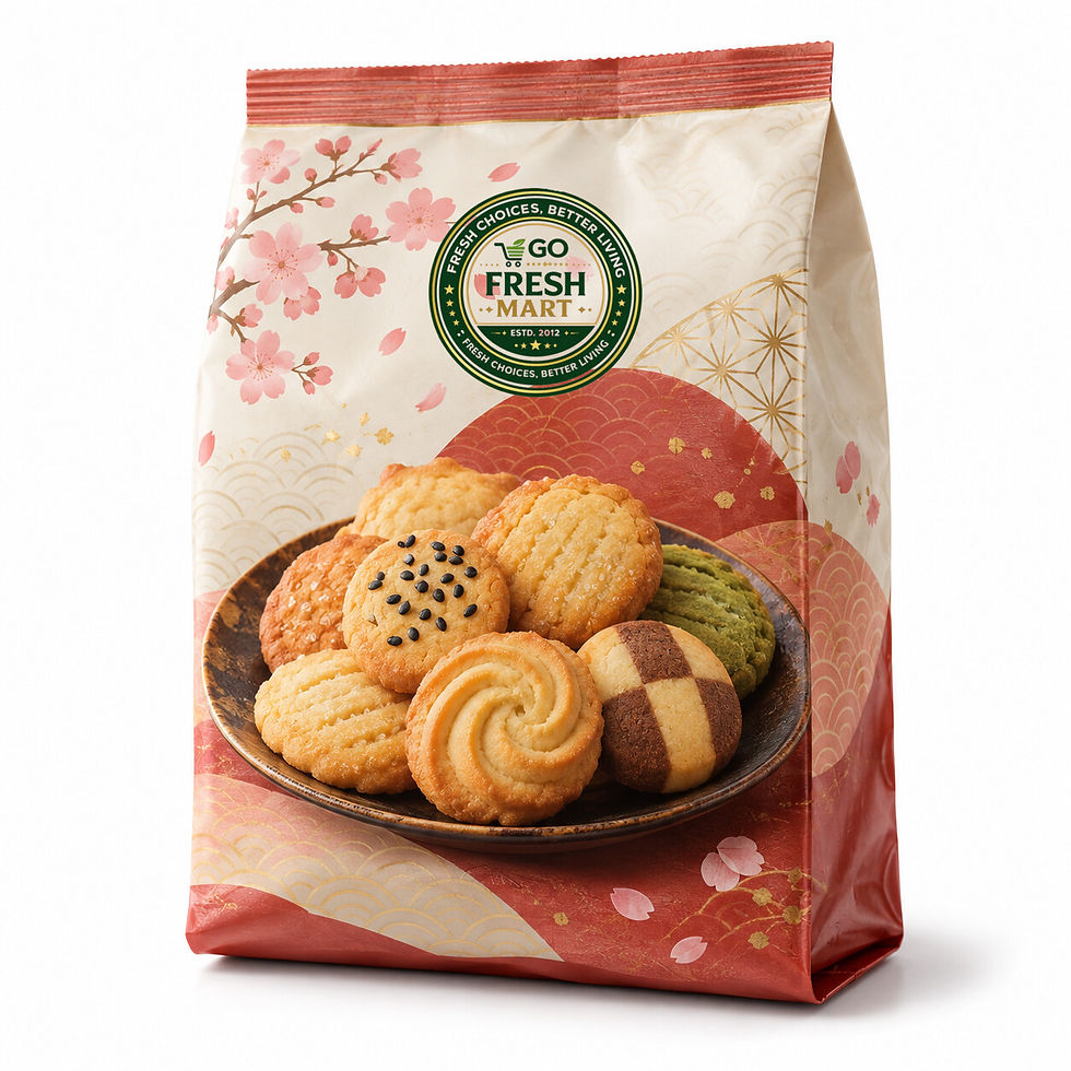 GO FRESH MART Japanese Style Sweet Biscuits - Standard Pack
