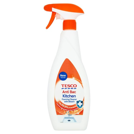 Tesco Antibacterial Kitchen Cleaner With Bleach 750ml