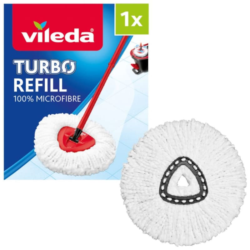 Vileda Turbo Microfibre Mop Refill