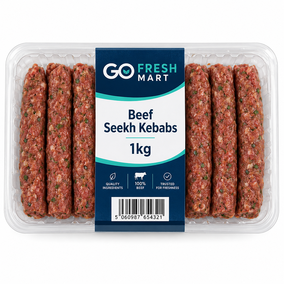 Beef Seekh Kebabs 1kg