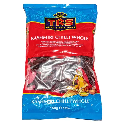 TRS Dried Chilli Whole Kashmiri 150g