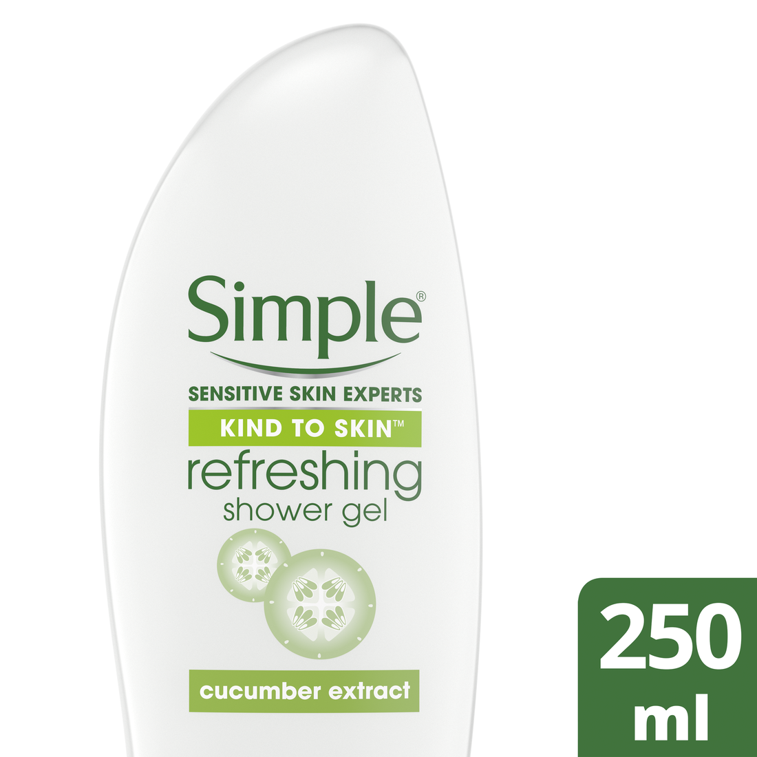 Simple Kind to Skin Refreshing Shower Gel 250ml