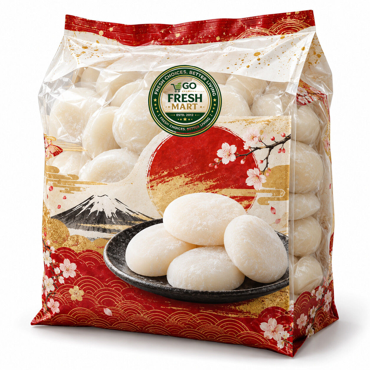 GO FRESH MART Japanese Style Rice Cake - Family Pack