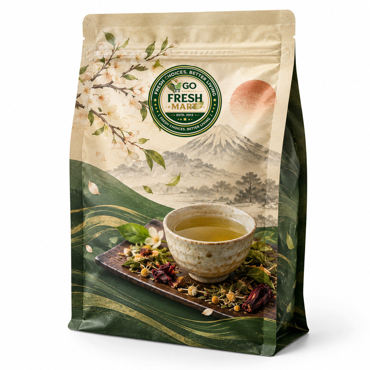 GO FRESH MART Japanese Style Herbal Tea - Standard Pack