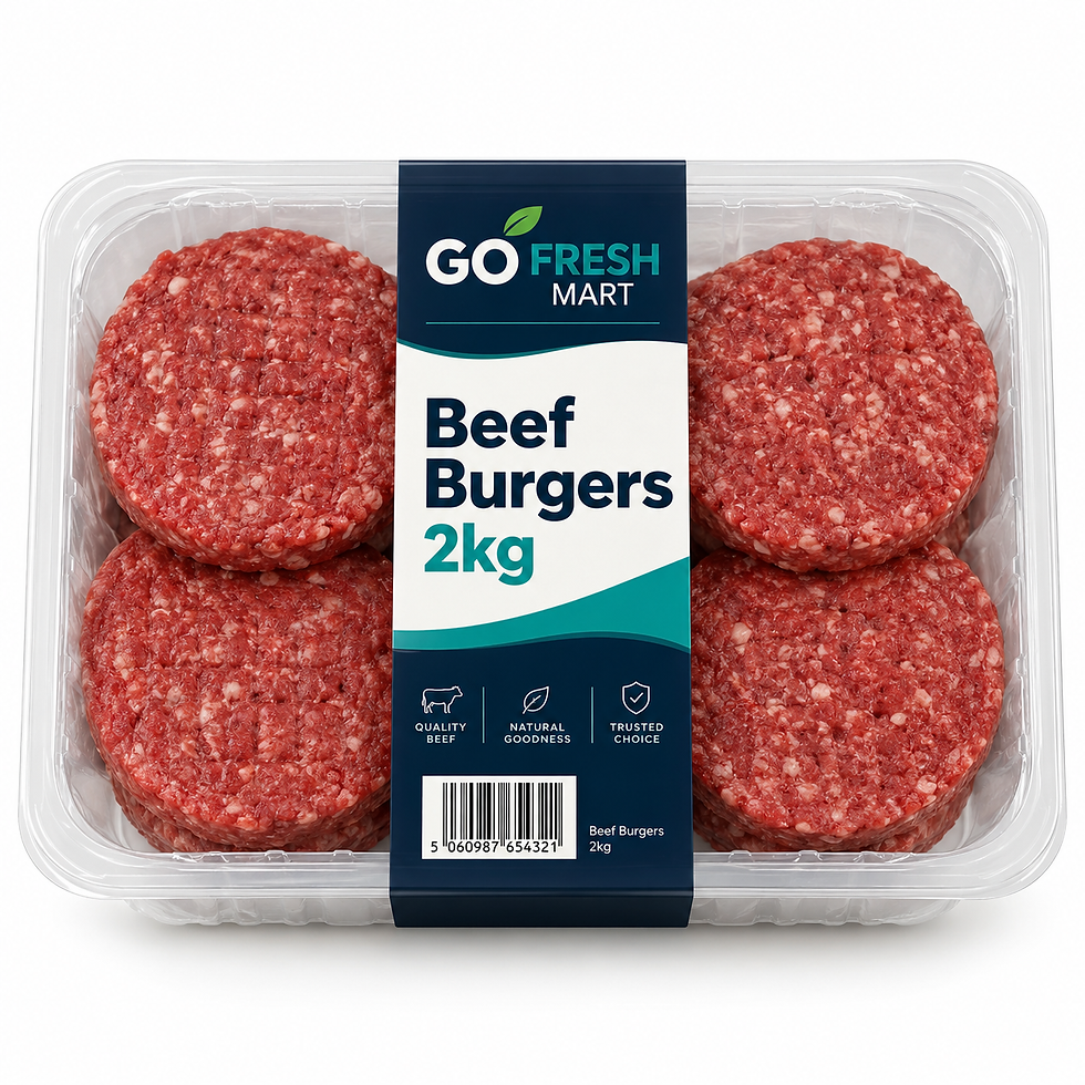 Beef Burgers 2kg