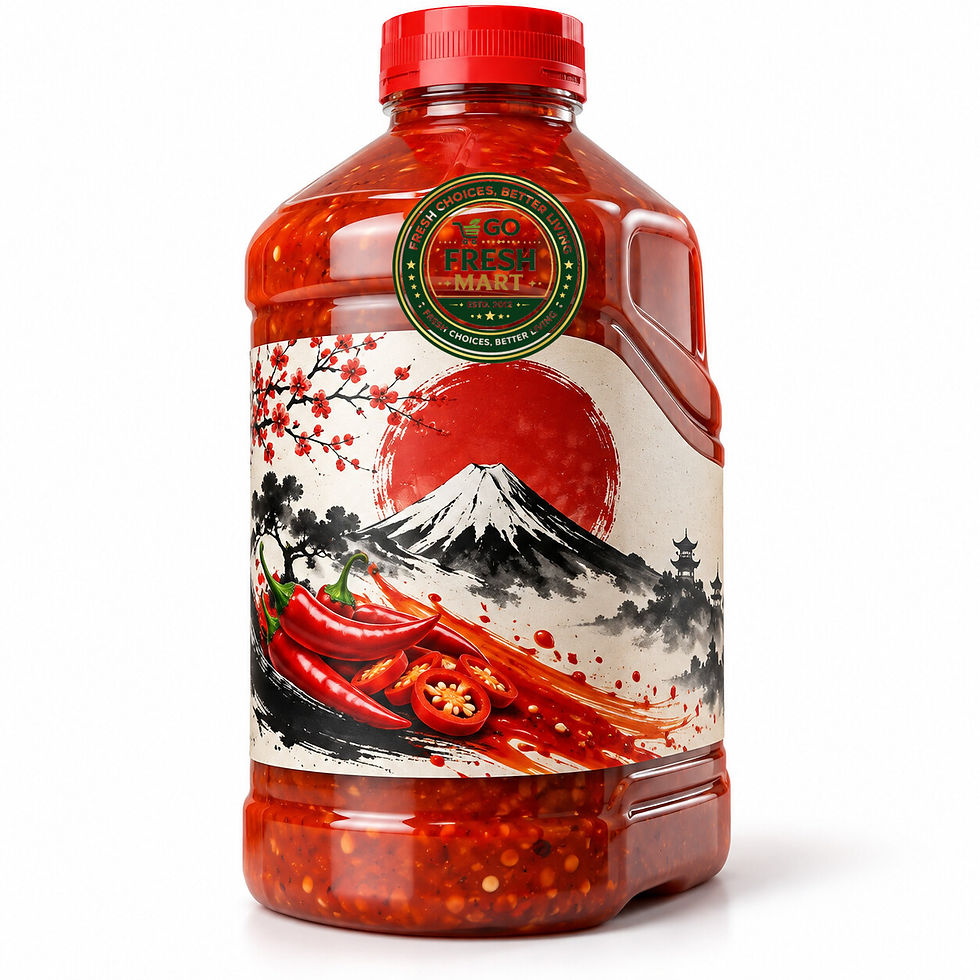 GO FRESH MART Japanese Style Hot Pepper Sauce - Family Pack
