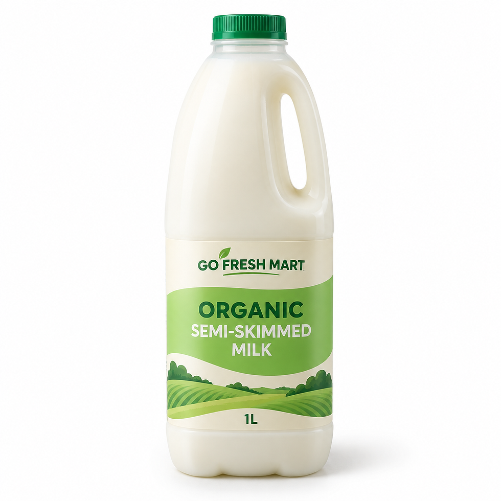 Organic Semi-Skimmed Milk 1L
