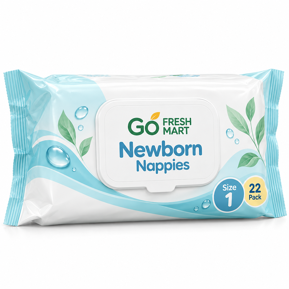 GO FRESH MART Newborn Nappies Size 1