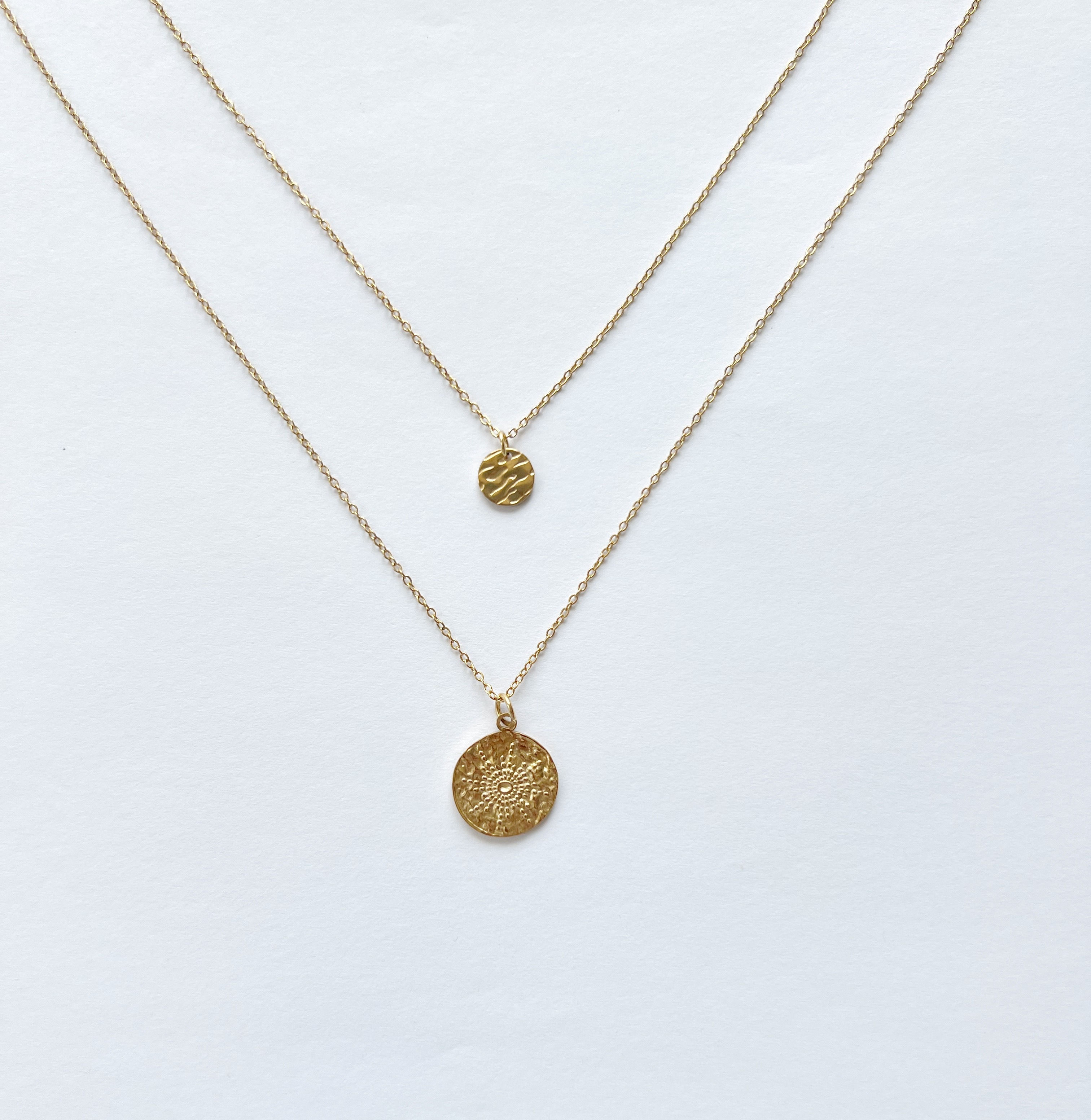 DOUBLE LAYER SOL NECKLACE