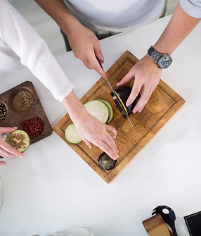 Preparing Eggplant