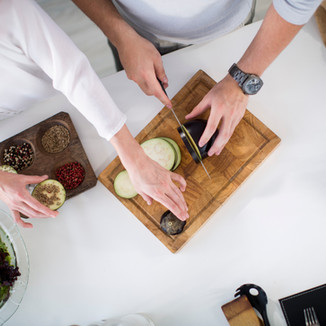 Preparing Eggplant