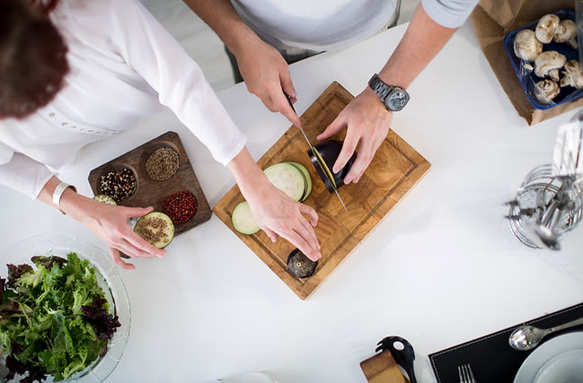 Preparing Eggplant